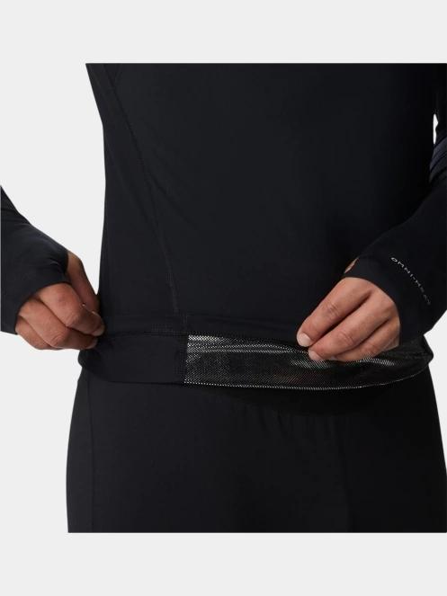 top lenjerie de corp pt. barbati Columbia Midweight Stretch Long Sleeve Half Zip negru 6