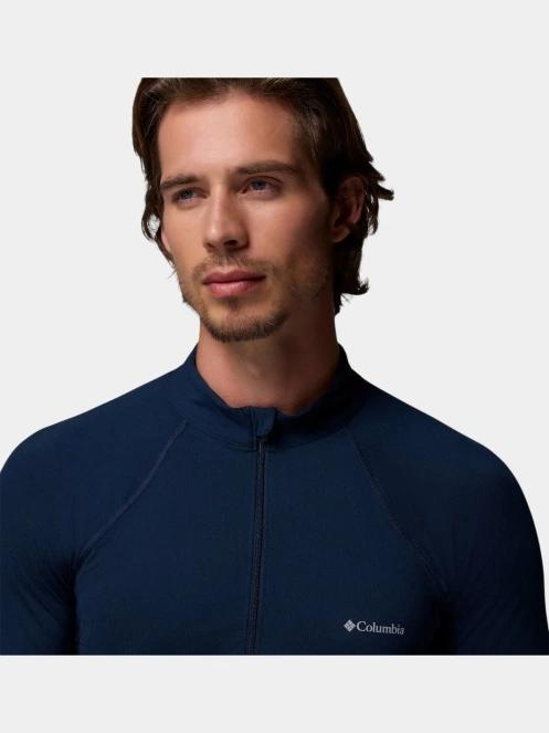 top lenjerie de corp pt. barbati Columbia Midweight Stretch Long Sleeve Half Zip albastru inchis 6