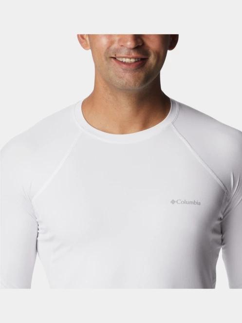 top lenjerie de corp pt. barbati Columbia Midweight Stretch Long Sleeve Top alb 5