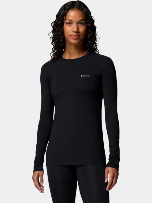 top lenjerie de corp pt. femei Columbia Midweight Stretch Long Sleeve Top negru 2