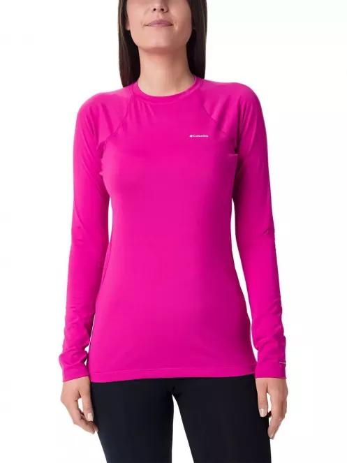 Midweight Stretch Long Sleeve Top bluza corp pt. femei - violet | Columbia