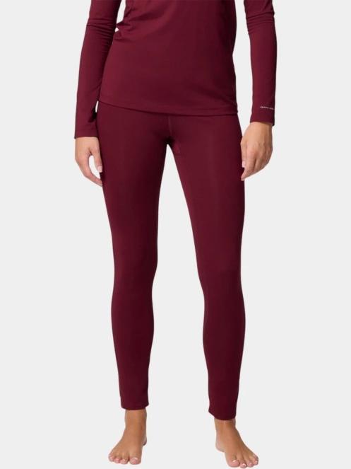pantaloni de corp pt. femei Columbia Midweight Stretch Tight rosu 2