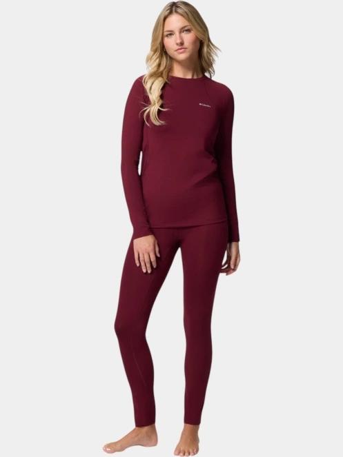 pantaloni de corp pt. femei Columbia Midweight Stretch Tight rosu 5