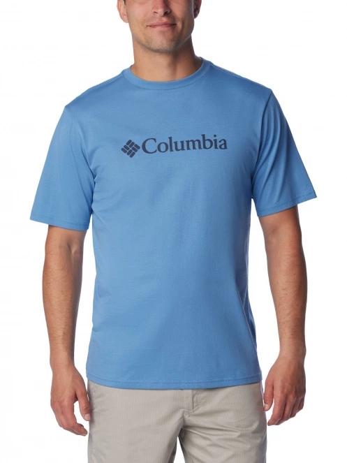 tricou cu maneci scurte pt. barbati Columbia CSC Basic Logo Tee albastru 2