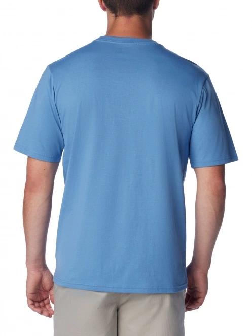 tricou cu maneci scurte pt. barbati Columbia CSC Basic Logo Tee albastru 4