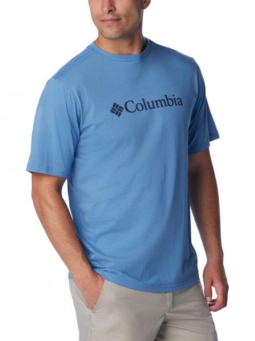 tricou cu maneci scurte pt. barbati Columbia CSC Basic Logo Tee albastru 5