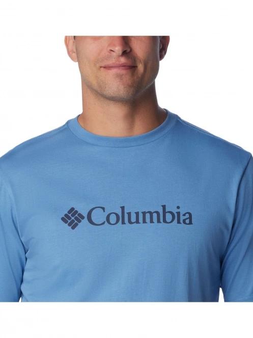 tricou cu maneci scurte pt. barbati Columbia CSC Basic Logo Tee albastru 6