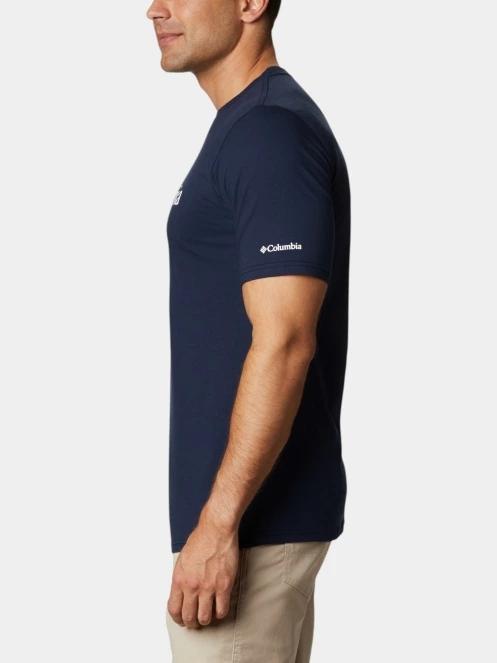 tricou cu maneci scurte pt. barbati Columbia CSC Basic Logo Short Sleeve Shirt albastru 3