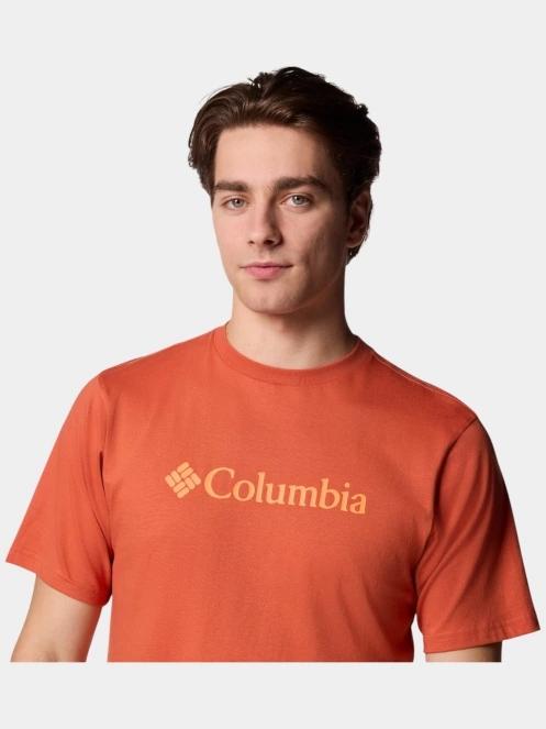 tricou cu maneci scurte pt. barbati Columbia CSC Basic Logo Short Sleeve Shirt rosu 6