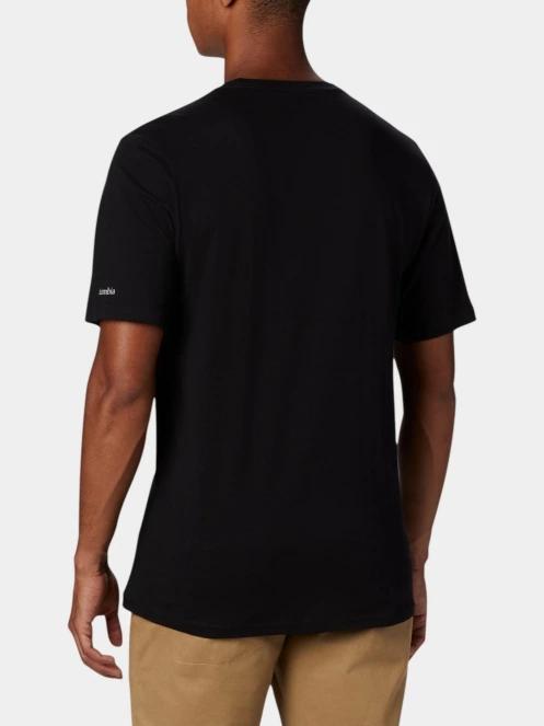 tricou cu maneci scurte pt. barbati Columbia CSC Basic Logo Short Sleeve negru 4