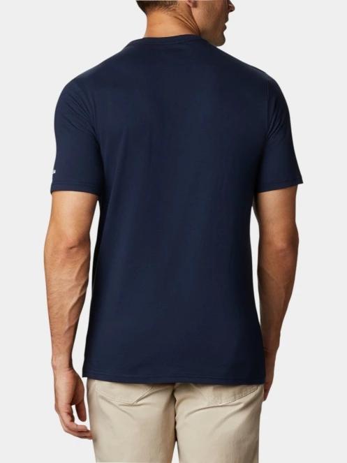 tricou cu maneci scurte pt. barbati Columbia CSC Basic Logo Short Sleeve albastru 4