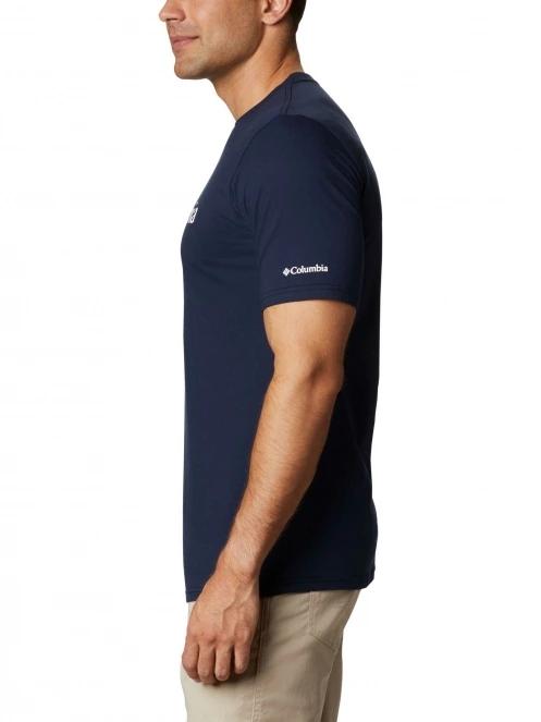 tricou cu maneci scurte pt. barbati Columbia CSC Basic Logo Short Sleeve albastru 3