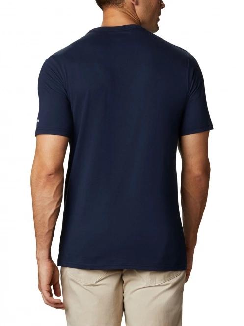 tricou cu maneci scurte pt. barbati Columbia CSC Basic Logo Short Sleeve albastru 4
