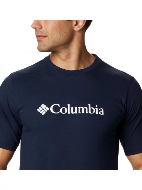 tricou cu maneci scurte pt. barbati Columbia CSC Basic Logo Short Sleeve albastru 5