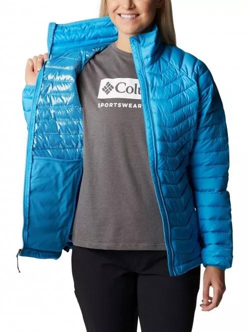 jacheta de primavara pt. femei Columbia Powder Lite Jacket albastru 5