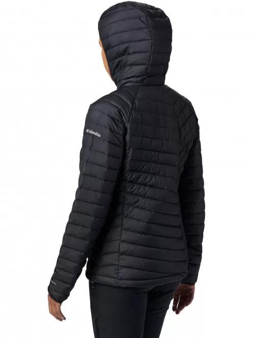 jacheta de primavara pt. femei Columbia Powder Lite Hooded Jacket negru 3