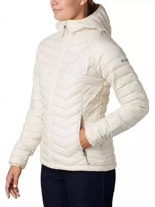 jacheta de primavara pt. femei Columbia Powder Lite Hooded Jacket nisip 4