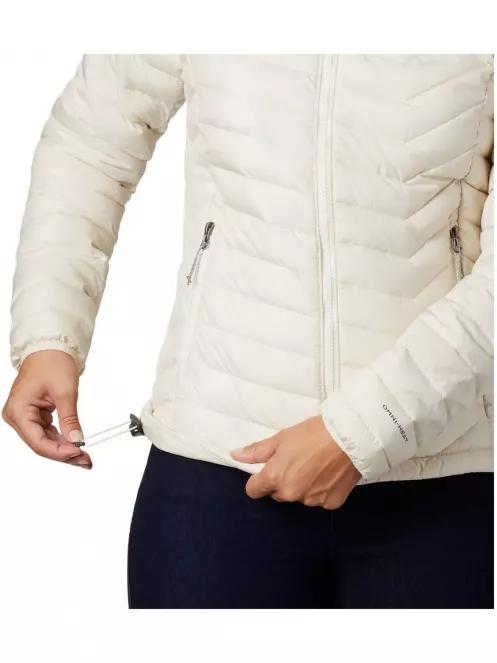 jacheta de primavara pt. femei Columbia Powder Lite Hooded Jacket nisip 6