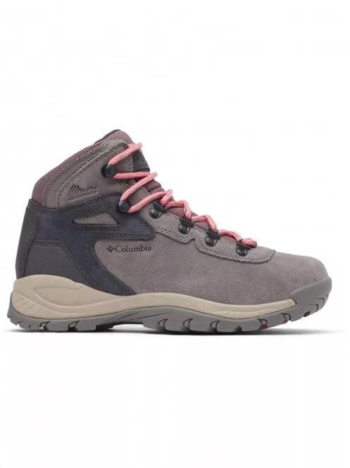 bocanci de drumetie impermeabili pt. femei Columbia Newton Ridge Plus Waterproof Amped gri 3