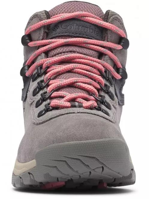 bocanci de drumetie impermeabili pt. femei Columbia Newton Ridge Plus Waterproof Amped gri 5