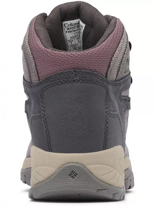 bocanci de drumetie impermeabili pt. femei Columbia Newton Ridge Plus Waterproof Amped gri 6