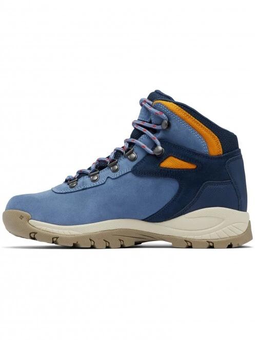 bocanci de drumetie impermeabili pt. femei Columbia Newton Ridge Plus Waterproof Amped albastru 3