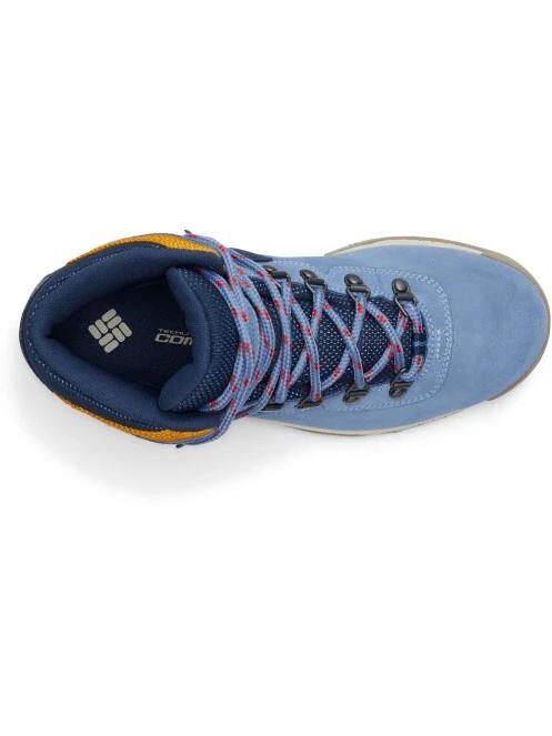 bocanci de drumetie impermeabili pt. femei Columbia Newton Ridge Plus Waterproof Amped albastru 6