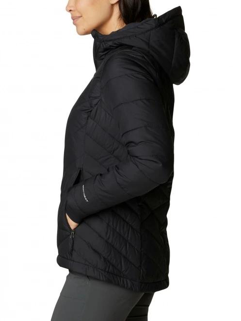 jacheta cu gluga pt. femei Columbia Heavenly Hooded Jacket negru 3