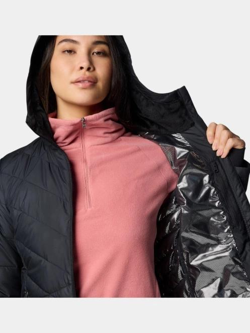 jacheta cu gluga pt. femei Columbia Heavenly Hooded Jacket negru 7