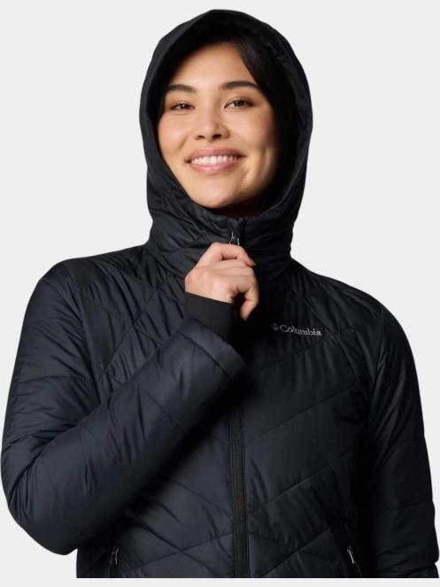 jacheta cu gluga pt. femei Columbia Heavenly Hooded Jacket negru 8