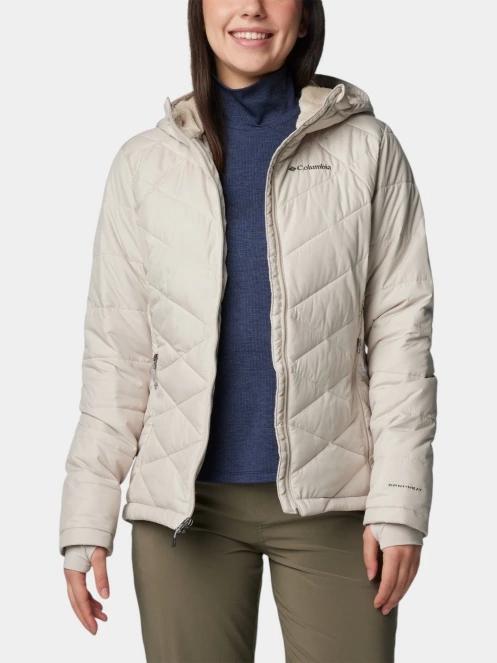 jacheta cu gluga pt. femei Columbia Heavenly Hooded Jacket nisip 5