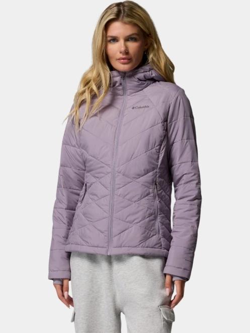 jacheta cu gluga pt. femei Columbia Heavenly Hooded Jacket violet 2