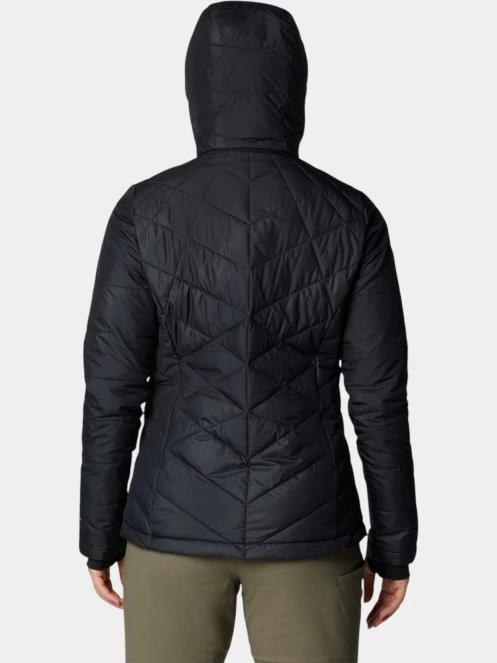 jacheta de primavara pt. femei Columbia Heavenly Hooded Jacket negru 4