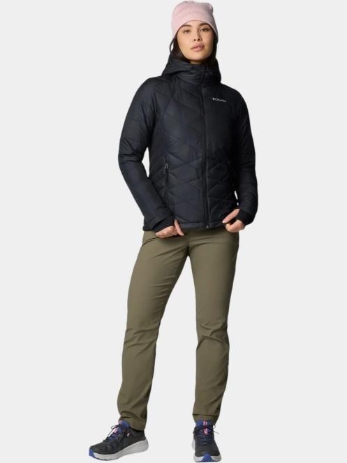jacheta de primavara pt. femei Columbia Heavenly Hooded Jacket negru 5