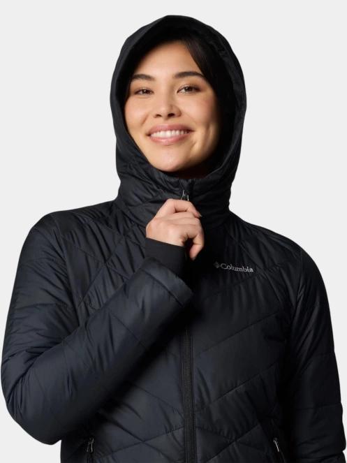 jacheta de primavara pt. femei Columbia Heavenly Hooded Jacket negru 8