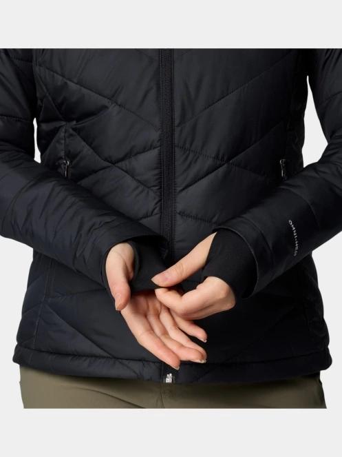 jacheta de primavara pt. femei Columbia Heavenly Hooded Jacket negru 9