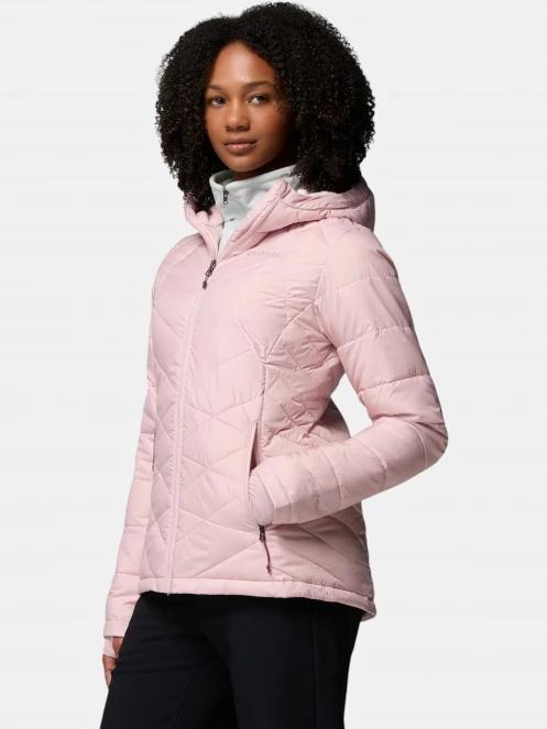 jacheta de primavara pt. femei Columbia Heavenly Hooded Jacket roz 3