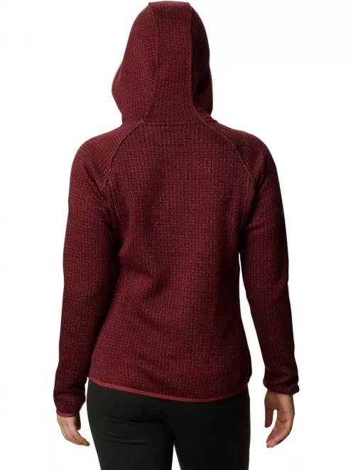 pulover polar pt. femei Columbia Chillin Fleece rosu 3