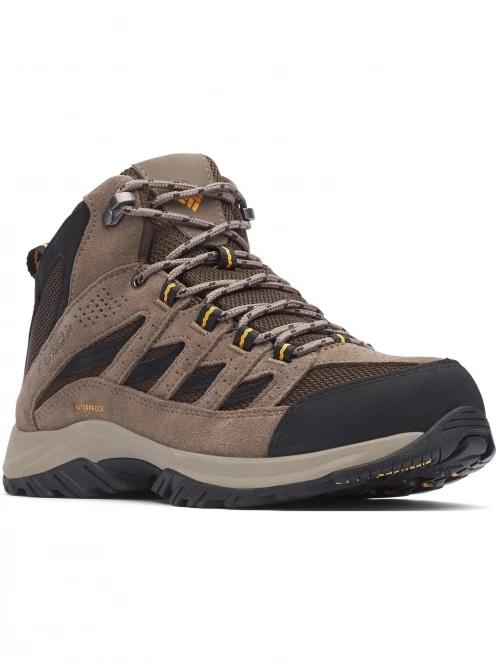 pantofi de drumetie pt. barbati Columbia Crestwood Mid Waterproof maro 2