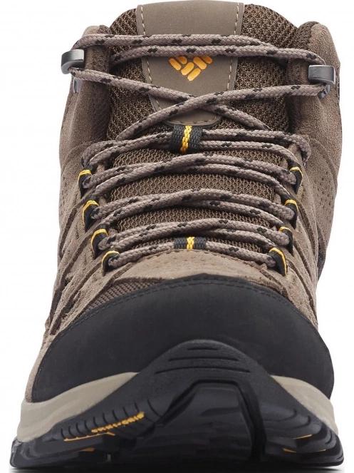 pantofi de drumetie pt. barbati Columbia Crestwood Mid Waterproof maro 4