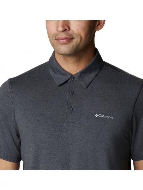 tricou cu guler pt. barbati Columbia Tech Trail Polo gri 6