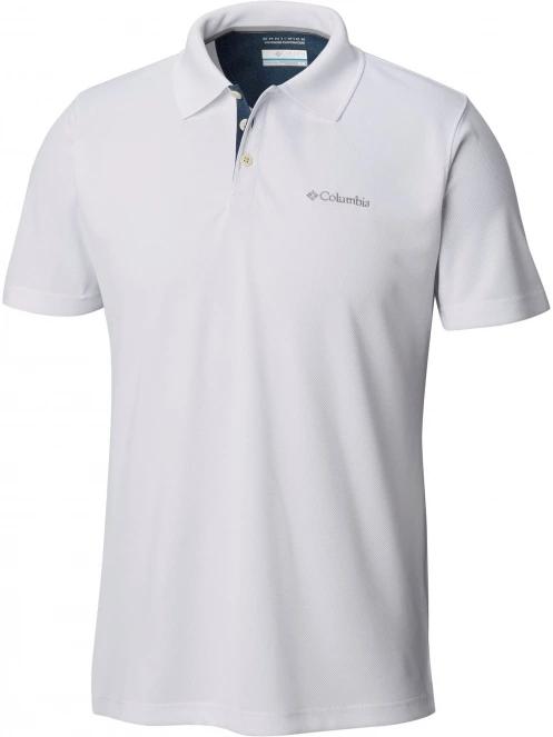tricou cu guler pt. barbati Columbia Utilizer Polo alb 4