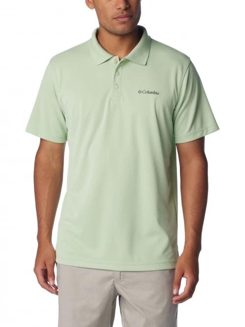 tricou cu guler pt. barbati Columbia Utilizer Polo verde 2