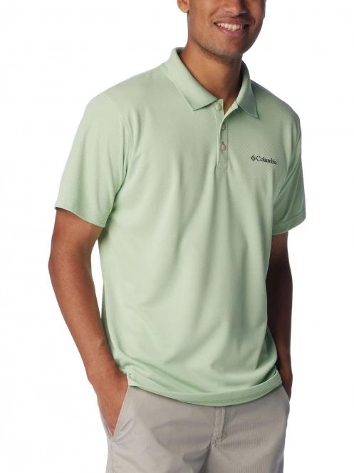 tricou cu guler pt. barbati Columbia Utilizer Polo verde 5