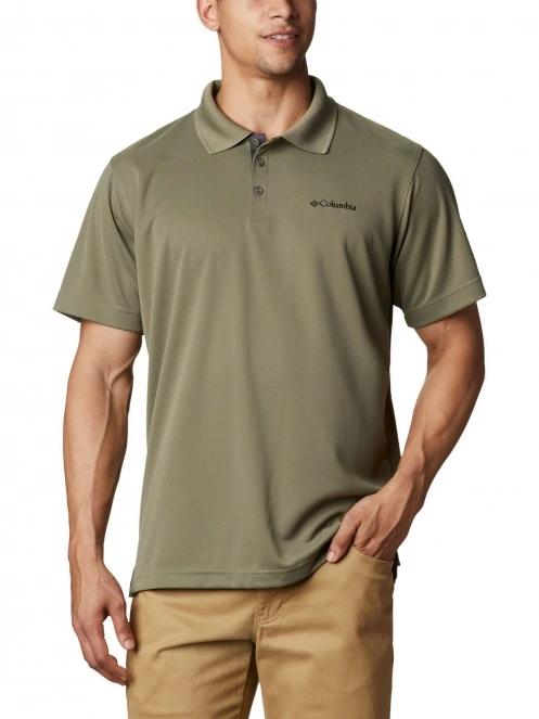 tricou cu guler pt. barbati Columbia Utilizer Polo oliv 2