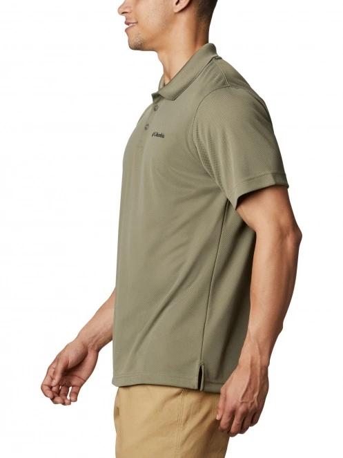 tricou cu guler pt. barbati Columbia Utilizer Polo oliv 3