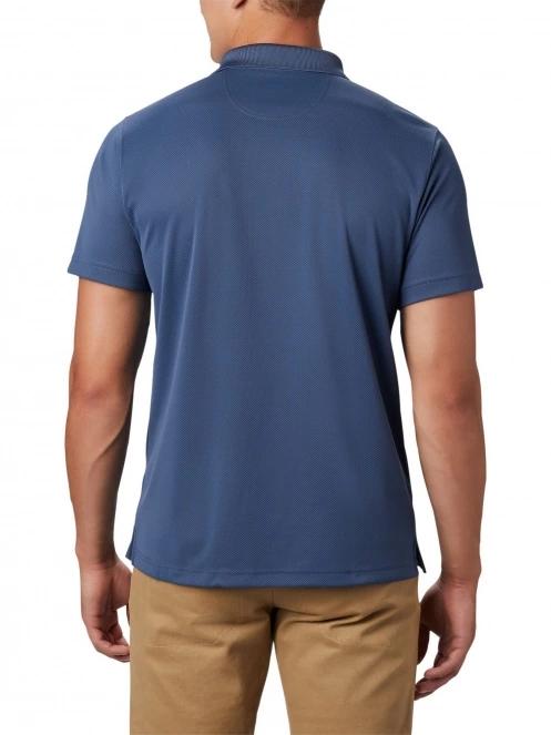 tricou cu guler pt. barbati Columbia Utilizer Polo albastru 4