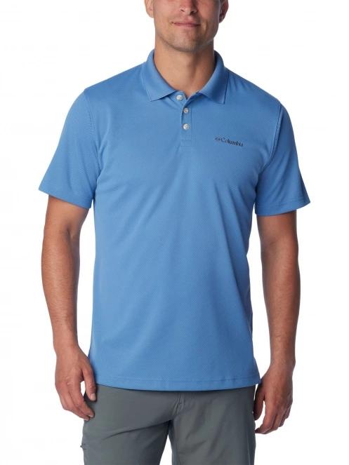 tricou cu guler pt. barbati Columbia Utilizer Polo albastru deschis 2