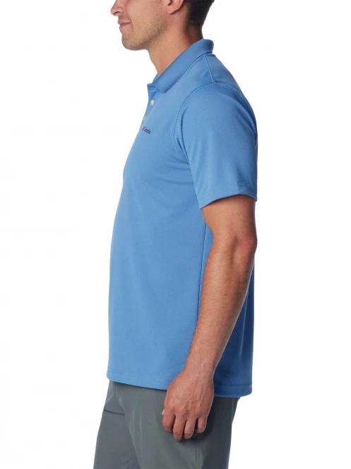 tricou cu guler pt. barbati Columbia Utilizer Polo albastru deschis 3