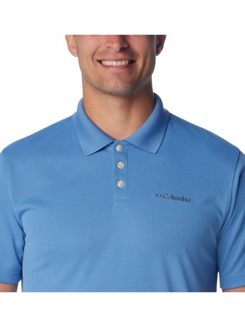 tricou cu guler pt. barbati Columbia Utilizer Polo albastru deschis 6